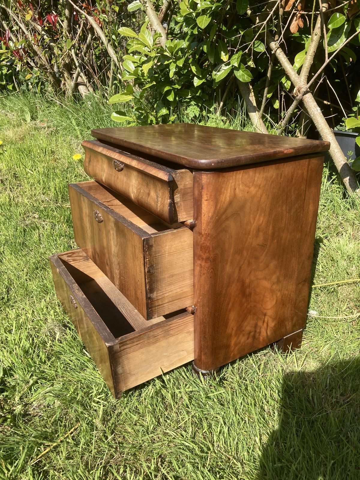 Walnut Continental Chest Of Drawers photo buy