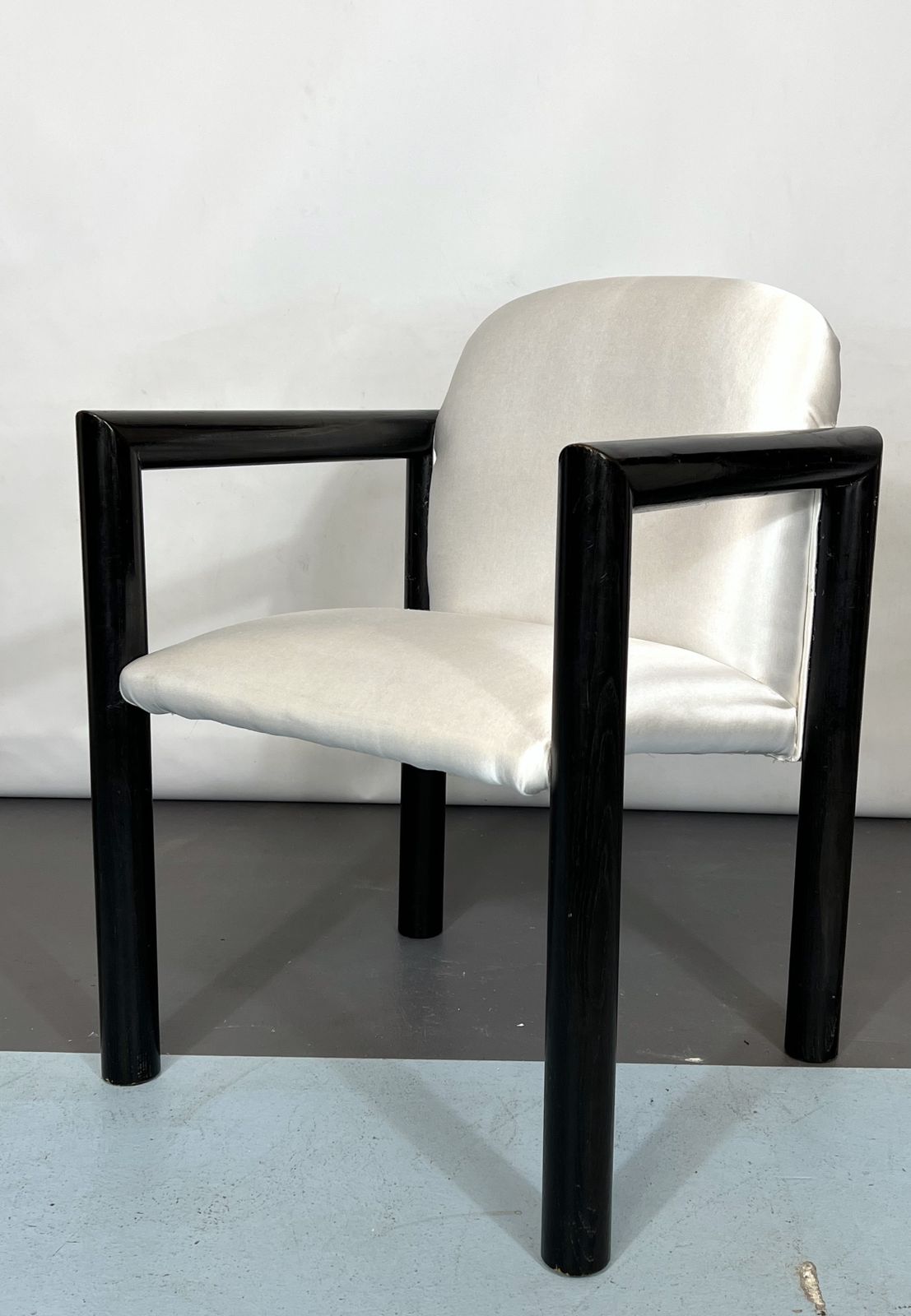 Mid Century Italian Modern Set Of 4 Armchairs From 70s photo buy