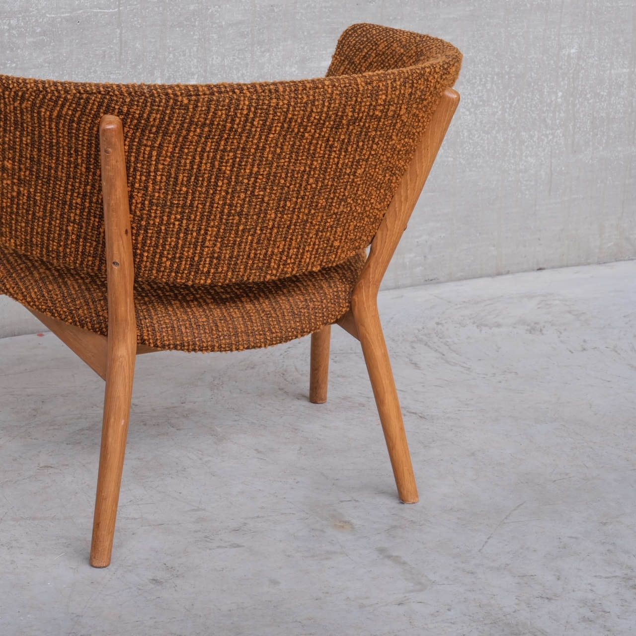 Original Nanna Ditzel Nd 83 Mid Century Open Armchair photo vintage