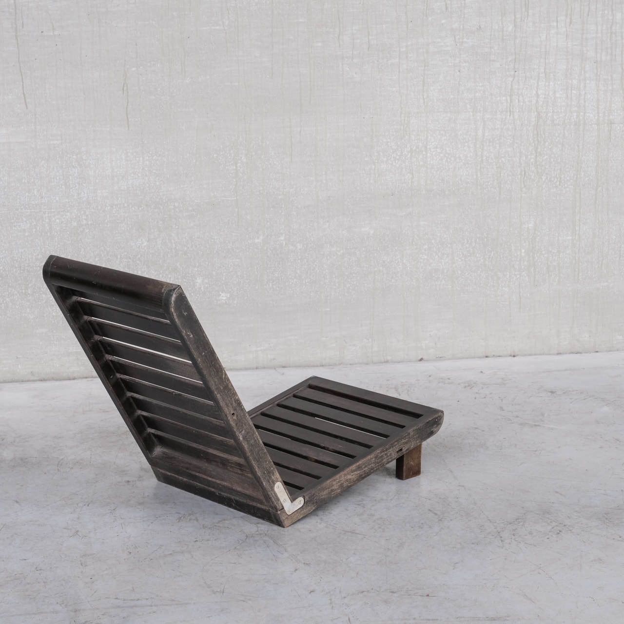 French Alpine Low Mid Century Lounge Chair photo Furniture