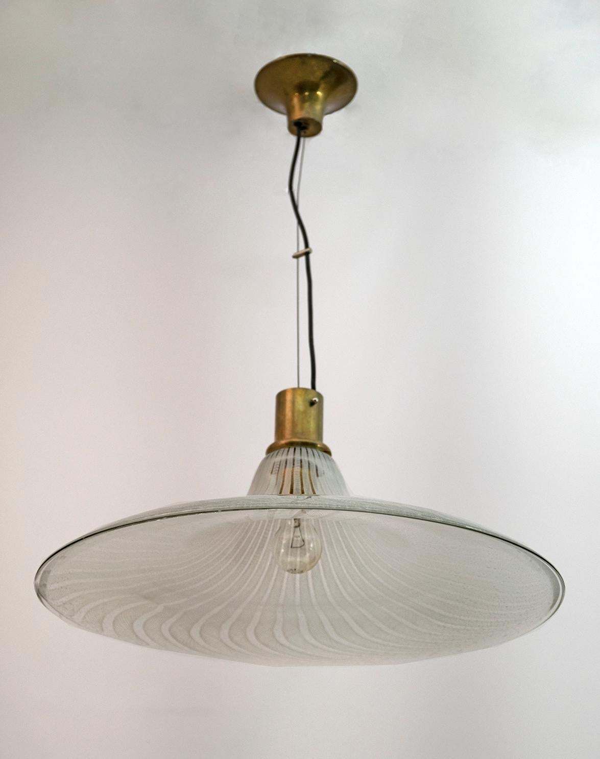 Mid Century Modern Italian Murano Bubbles Glass Pendant Lamp, 1970s photo furniture