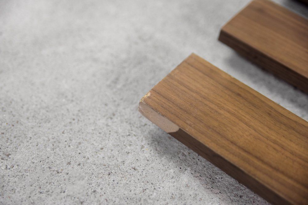 Furniture Mid Century Scandinavian Modern Teak Wall Coat Rack, 1950s photo