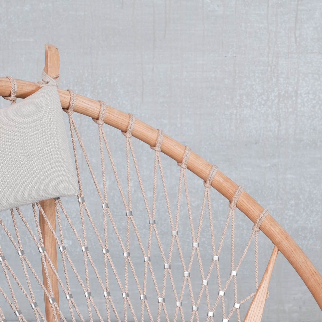 Hans J Wegner Danish Mid Century Circle Chair photo Furniture