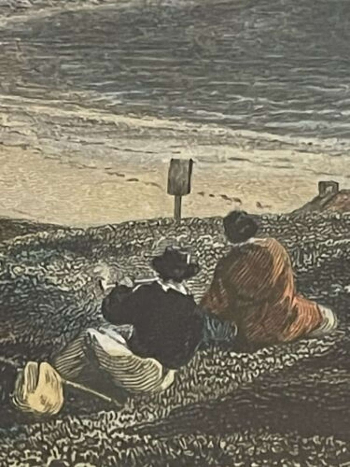 Turner Engraving Of Minehead And Dunster photo furniture