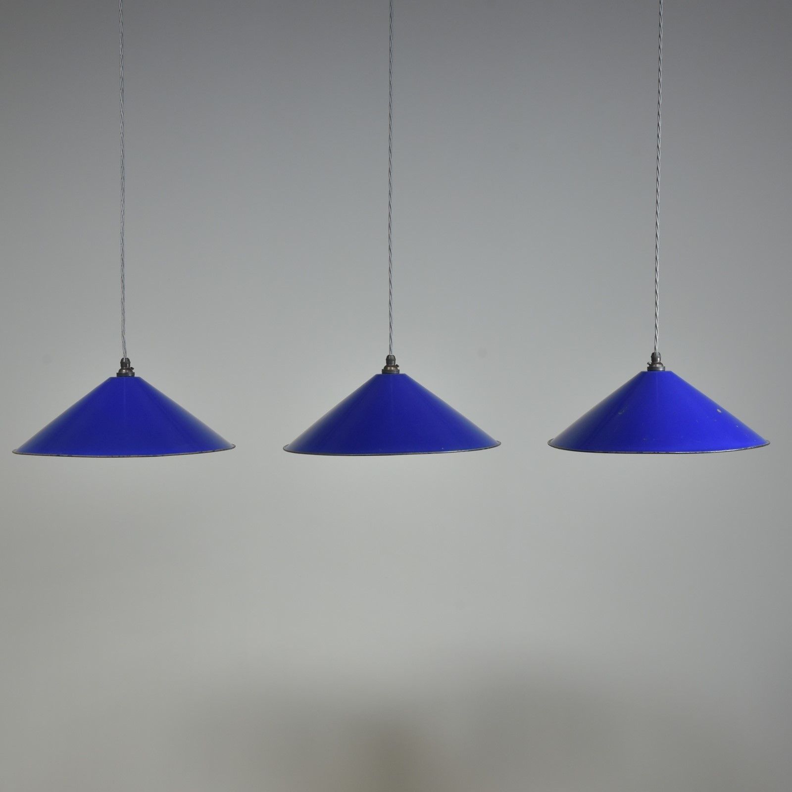 photo for sale Large Enamelled Coolie Shades 2