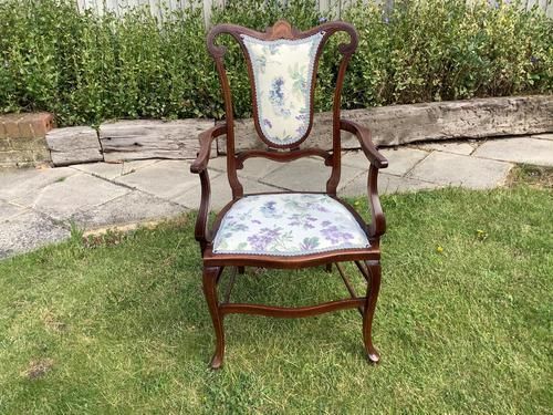Edwardian Elbow Carver Chair, 1900s