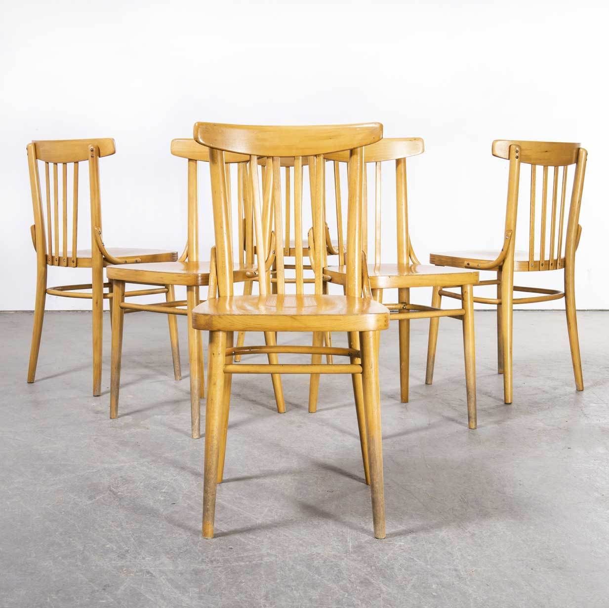 1960’s Bentwood Dining Chair By Ton – Set Of Six photo for sale