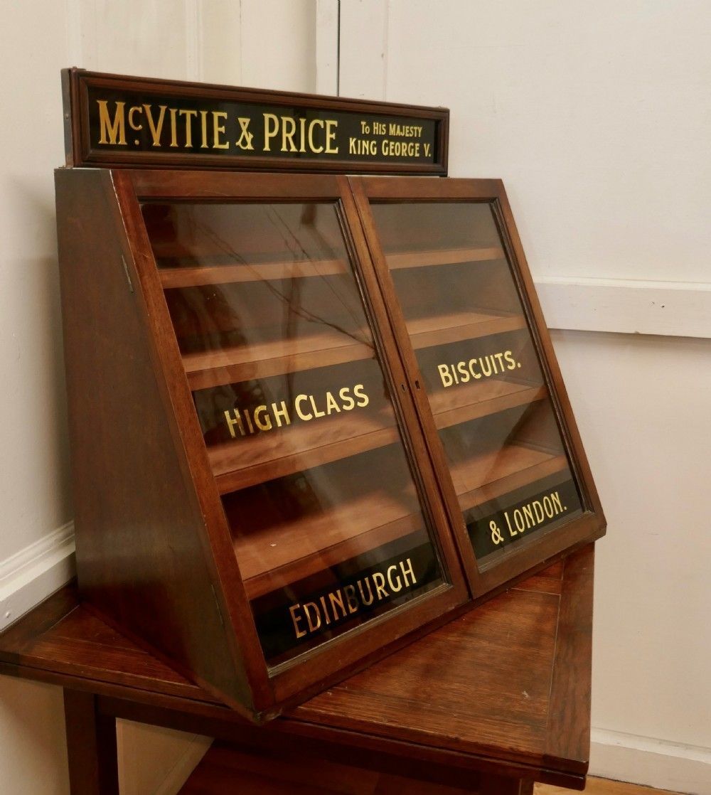 Mcvitie & Price Counter Top Cake Shop Display Cabinet photo for sale