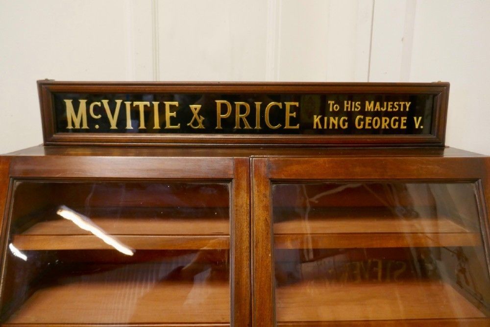 Mcvitie & Price Counter Top Cake Shop Display Cabinet photo Furniture
