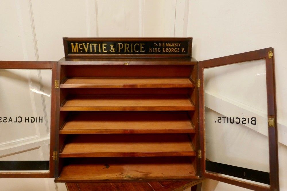 Mcvitie & Price Counter Top Cake Shop Display Cabinet photo vinterior
