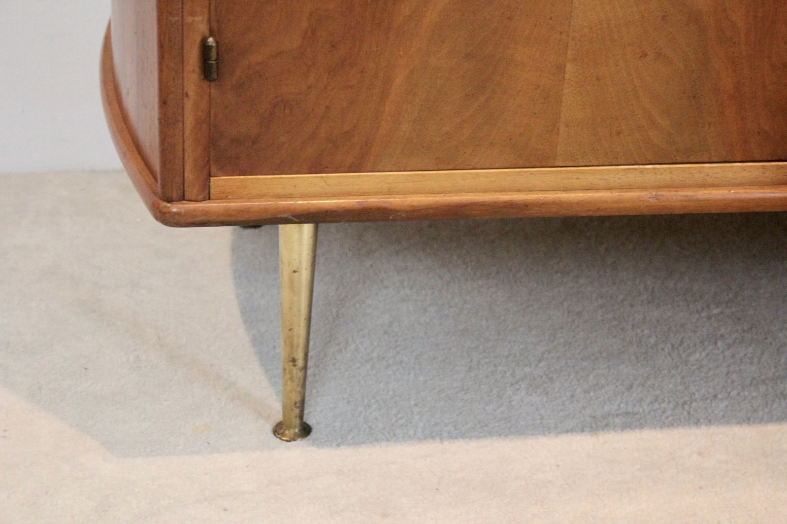 photo for sale Walnut And Brass Sideboard By William Watting For Fristho Modernart Denmark