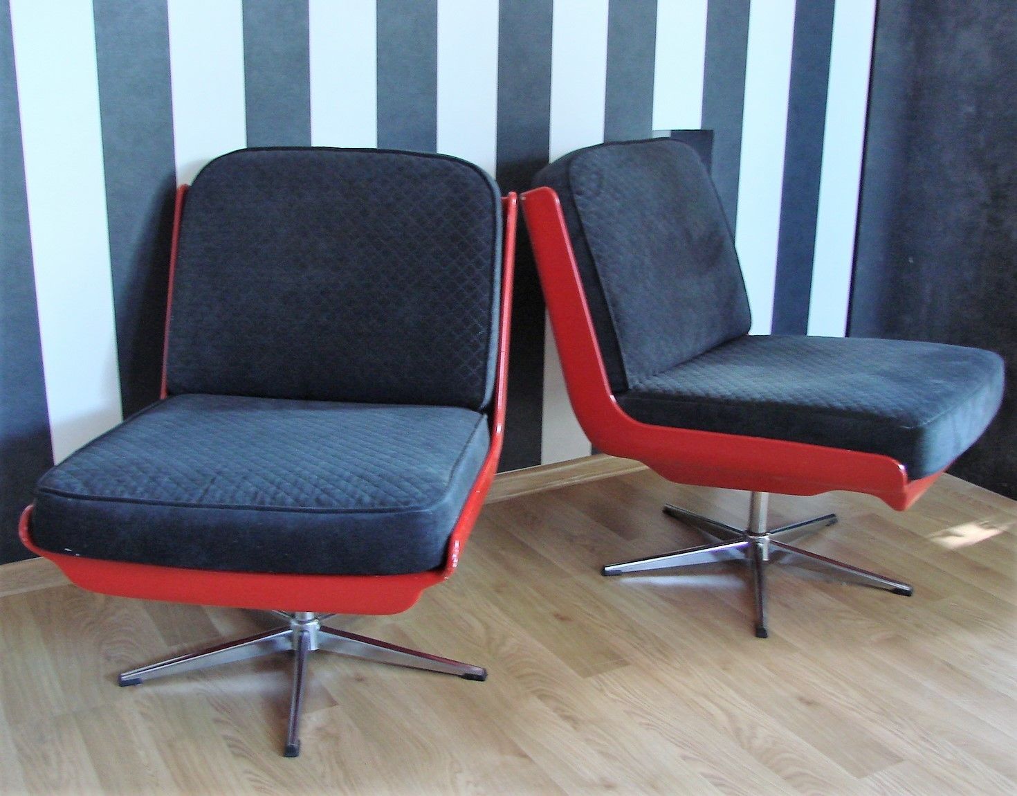 Pair Of Dinna Veb Mobel Kombinat Armchairs, Germany 1960s photo buy