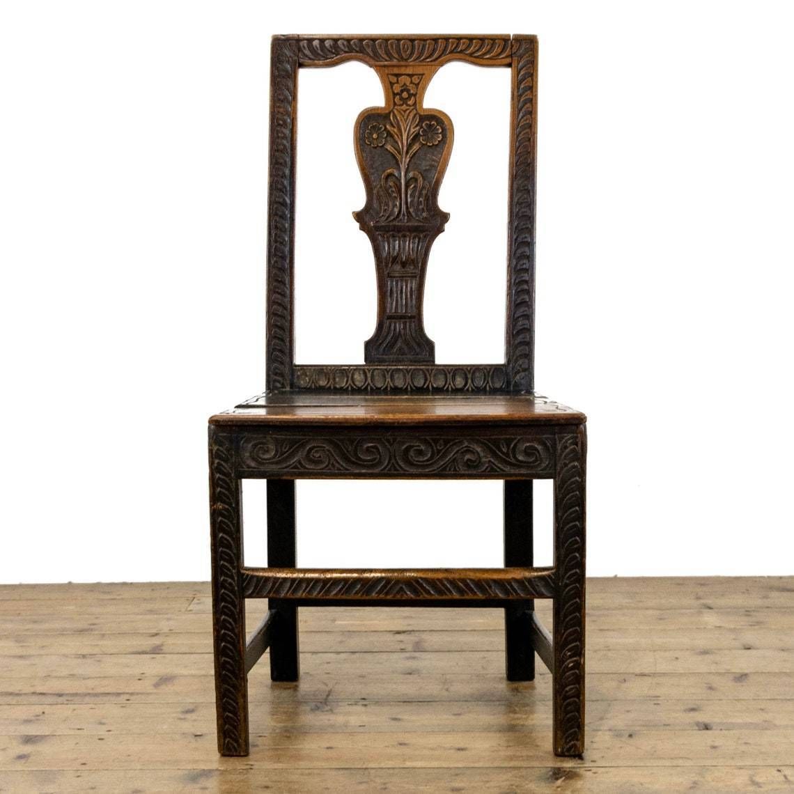 Antique Carved Oak Chair Oak Chairs | Antique Armchair | Antique Seating | Oak Furniture photo furniture