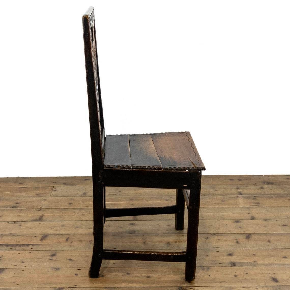 Antique Carved Oak Chair Oak Chairs | Antique Armchair | Antique Seating | Oak Furniture photo vinterior