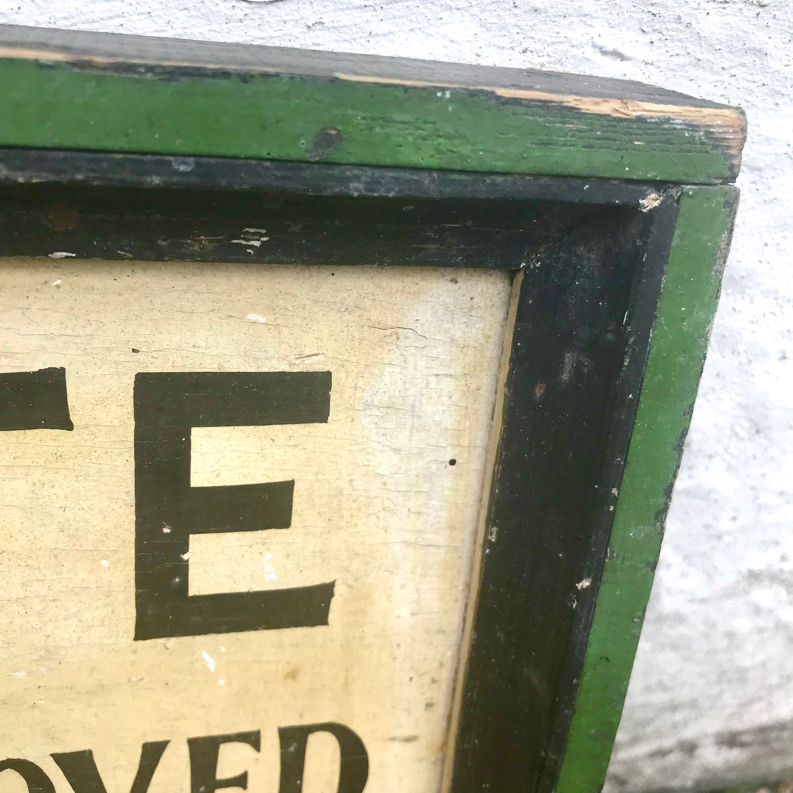 C. 1930’s Hand Painted/ Signwritten Country House Sign photo vinterior