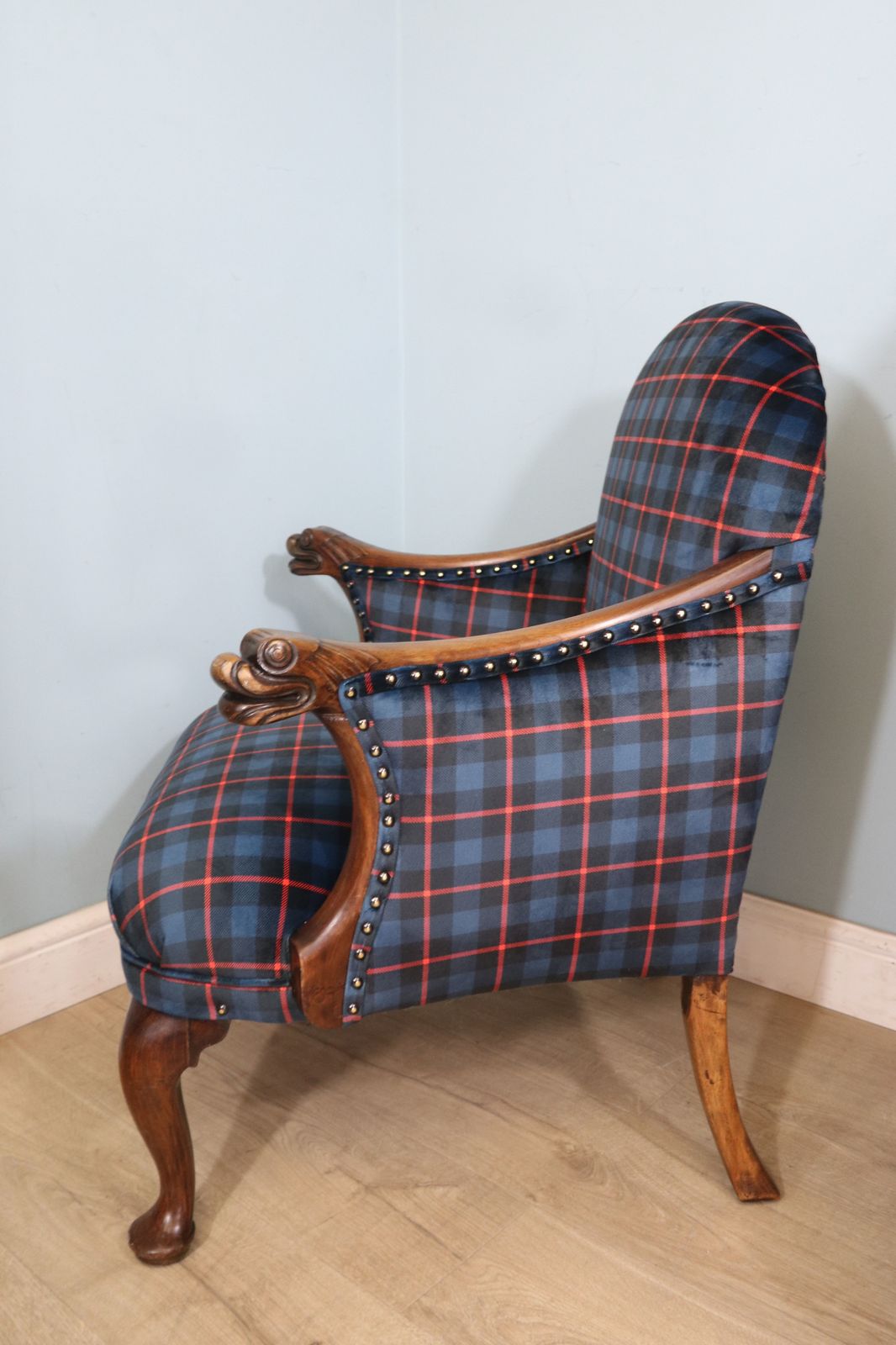 A Lovely Early 20th Century Armchair In The Georgian Style. photo furniture