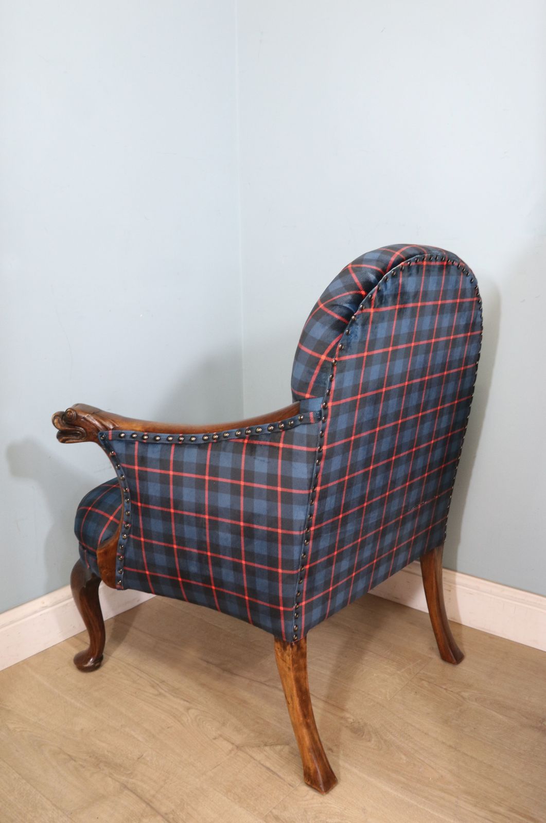 A Lovely Early 20th Century Armchair In The Georgian Style. photo Furniture