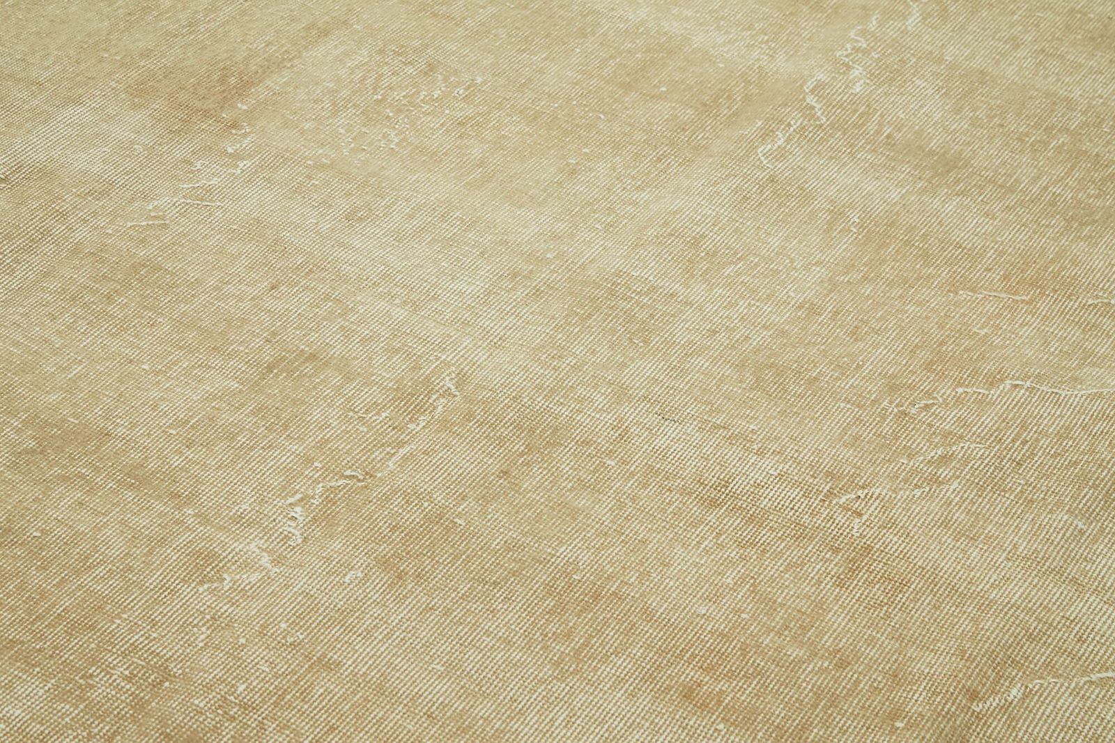 Turkish Vintage Handmade 1980s 211 Cm X 298 Cm Beige Wool Rug photo 729.06
