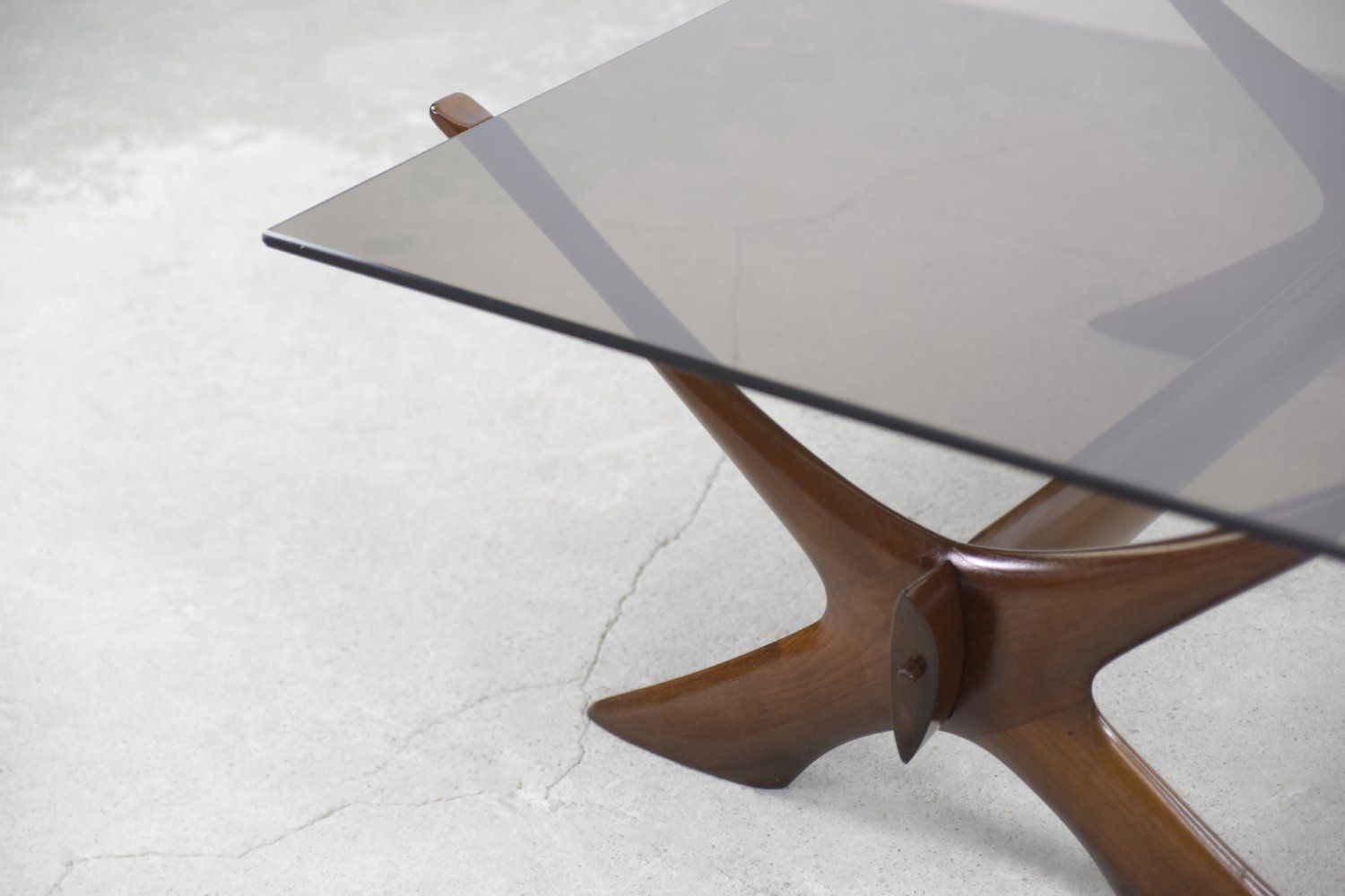 Modern Scandinavian Walnut Conditory Table By Fredrik Schriever 1960s photo 3688.0