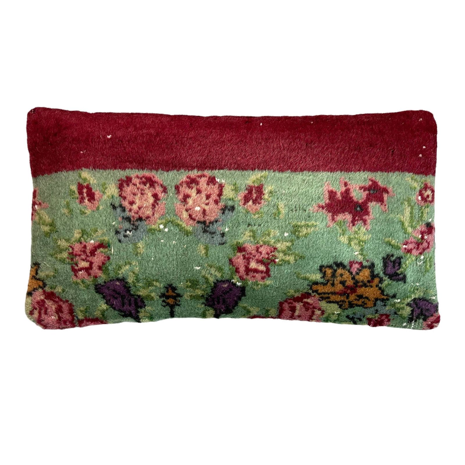 Vintage Hand Made Rug Cushion Cover Decorative Rug Pillow Cover, Large Vintage Turkish Rug Cushion Cover