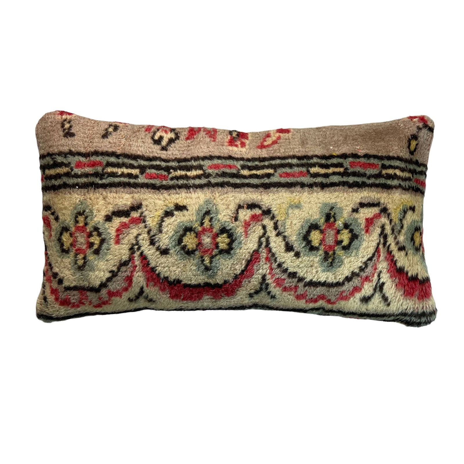 12'' X 24'' Vintage Handgemaakte Tapijtkleedkussenhoes, 30 X 60 Cm Decoratieve Tapijtkleedkussenhoes, Grote Vintage Turkse Tapijtkleedkussenhoes