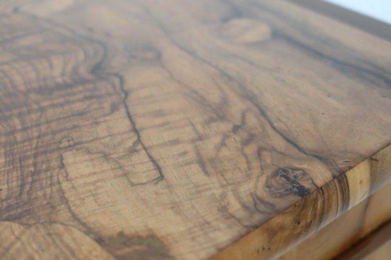 Small Walnut Salon Table, Restoration Period, Early 19th Century photo vinterior