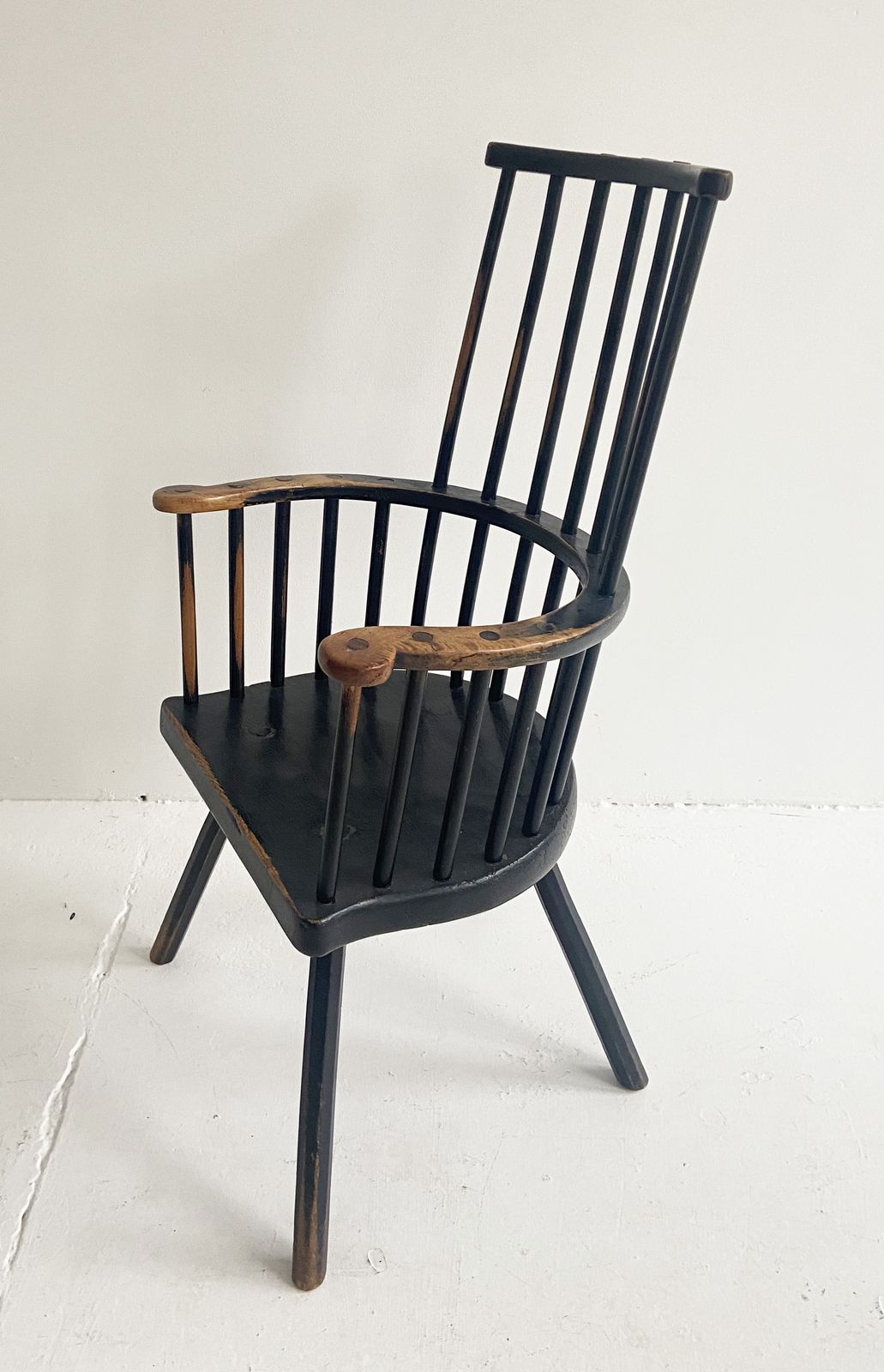 Antique 19th Century West Country Comb Back Windsor Chair photo furniture