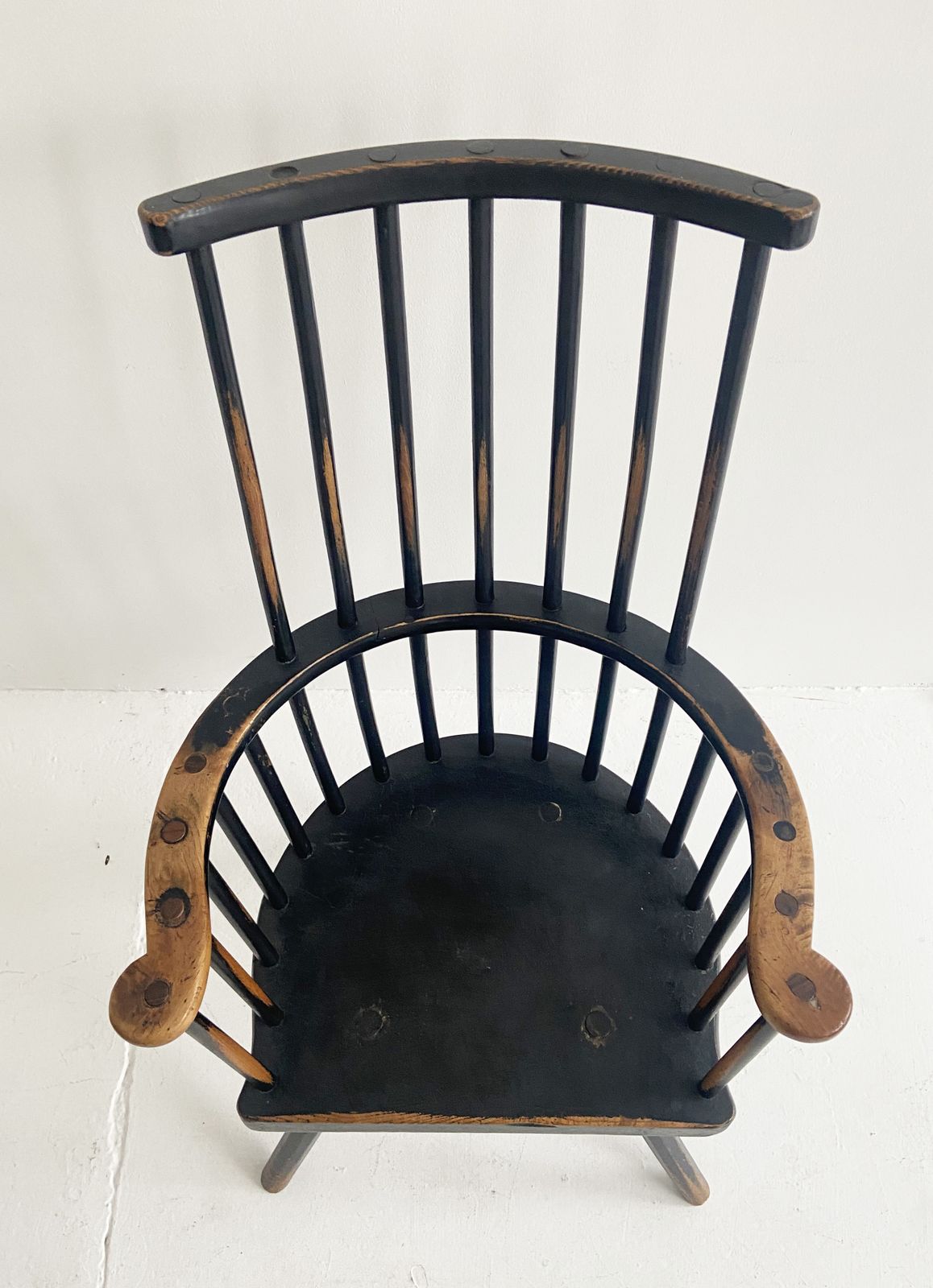 Antique 19th Century West Country Comb Back Windsor Chair photo vinterior