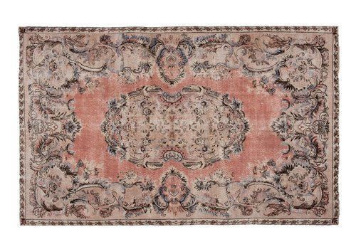 Textiles Vintage Industrial Style Turkish Oushak Rug, 1970s photo