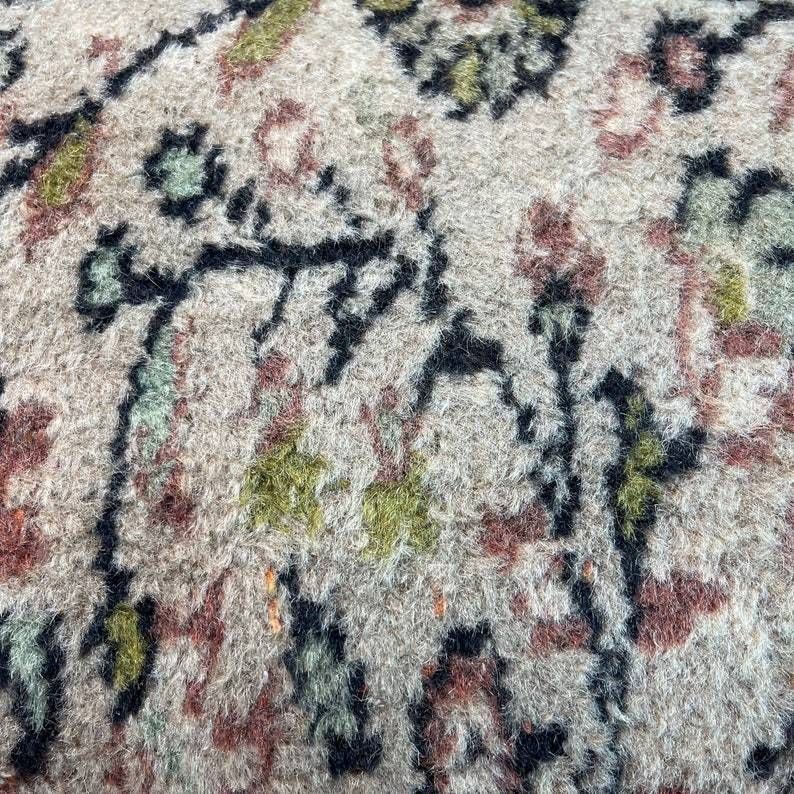 Vintage Hand Made Rug Cushion Cover 30 X 50 Cm Decorative Pillow Large Turkish Rug photo vintage