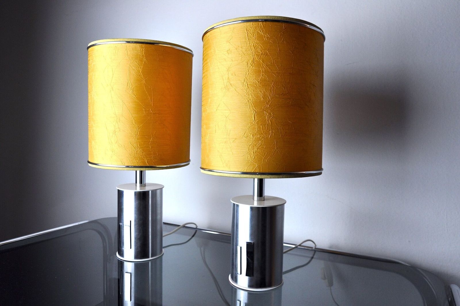 Pair Of Futuristic Lamps From Marca Sl, Spain, 1970s photo buy