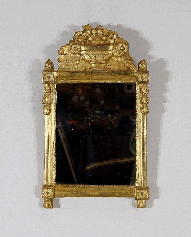 Mirror In Gilded Wood, Louis XVI Style? Early 20th Century