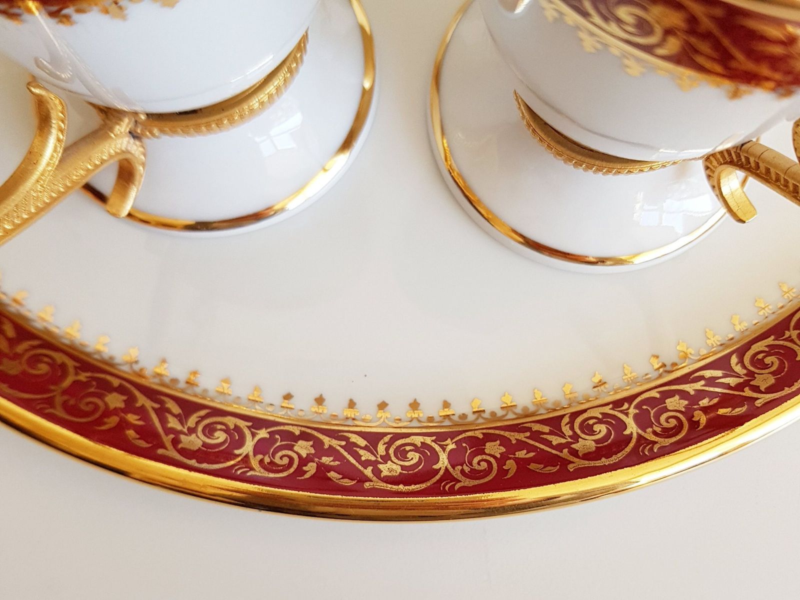 Zeldzaam Frans Porselein, Decors De Paris, Cadeau Idee, Moederdag photo vinterior