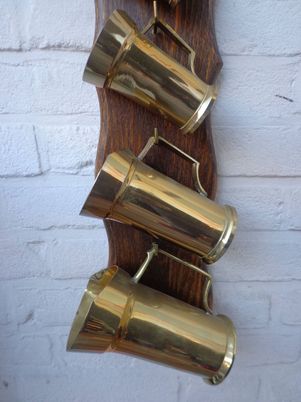 Set Van 6 Bronzen Karaffen – Geschikt Voor Wanddecoratie, Bar Of Brouwerijinterieur photo 192.0