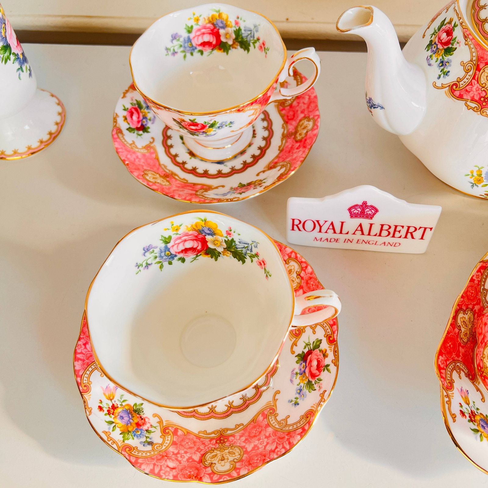 Royal Albert Lady Carlyle Theeset – 1e Kwaliteit photo for sale