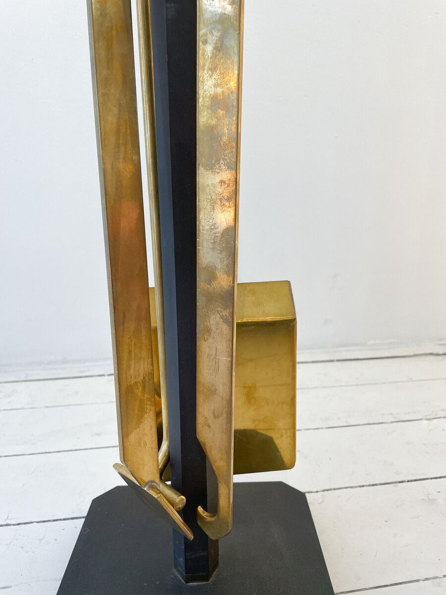 Home Fixtures Fireplace Set By Afra & Tobia Scarpa For Dimensione photo