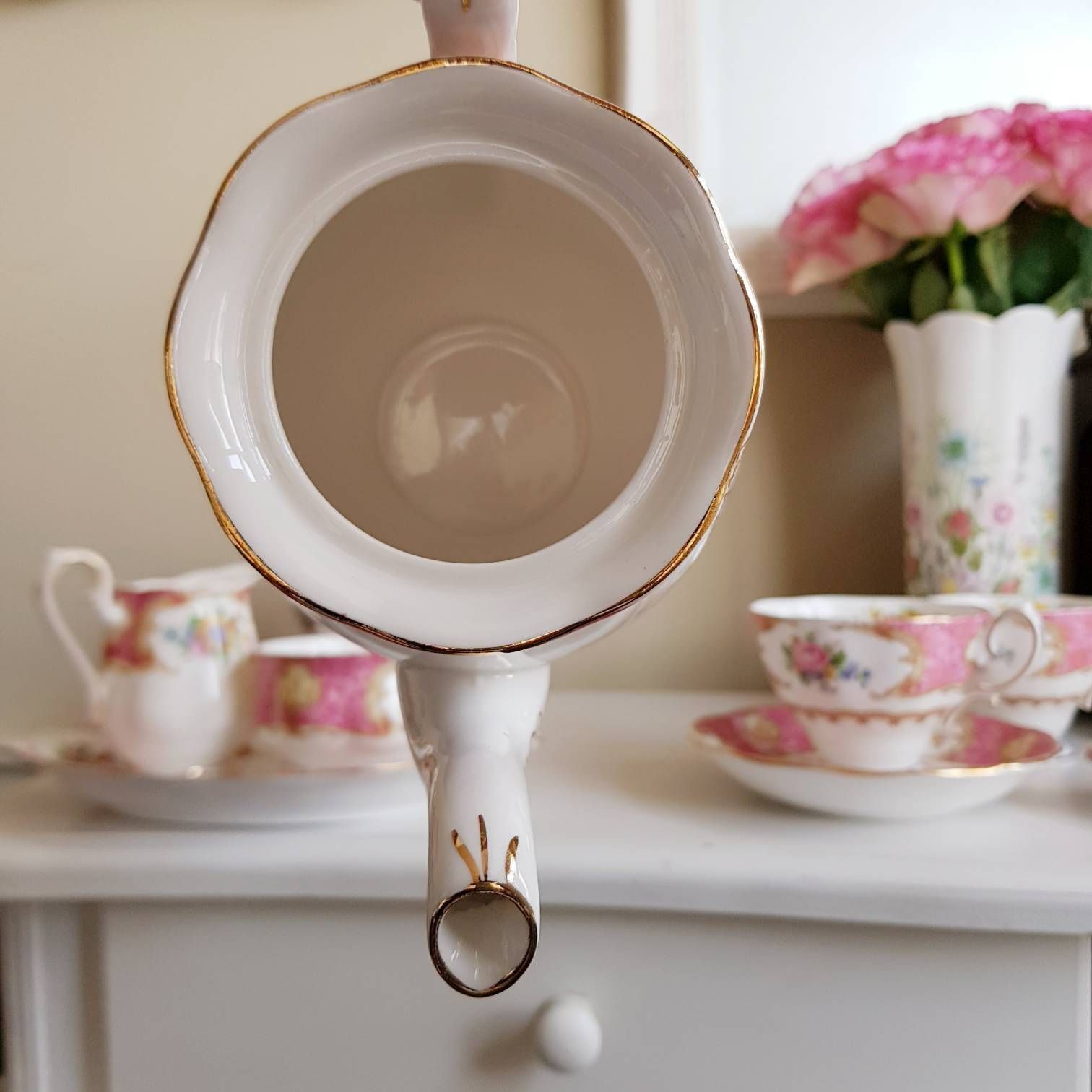 Original And Hard To Find! Royal Albert Lady Carlyle, Royal Albert Ltd 1944 photo 374.0