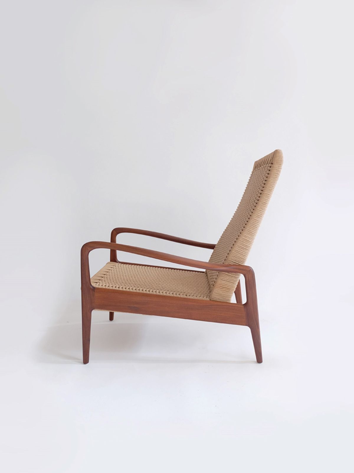 Mid Century Modern Reclining Lounge Chair photo for sale
