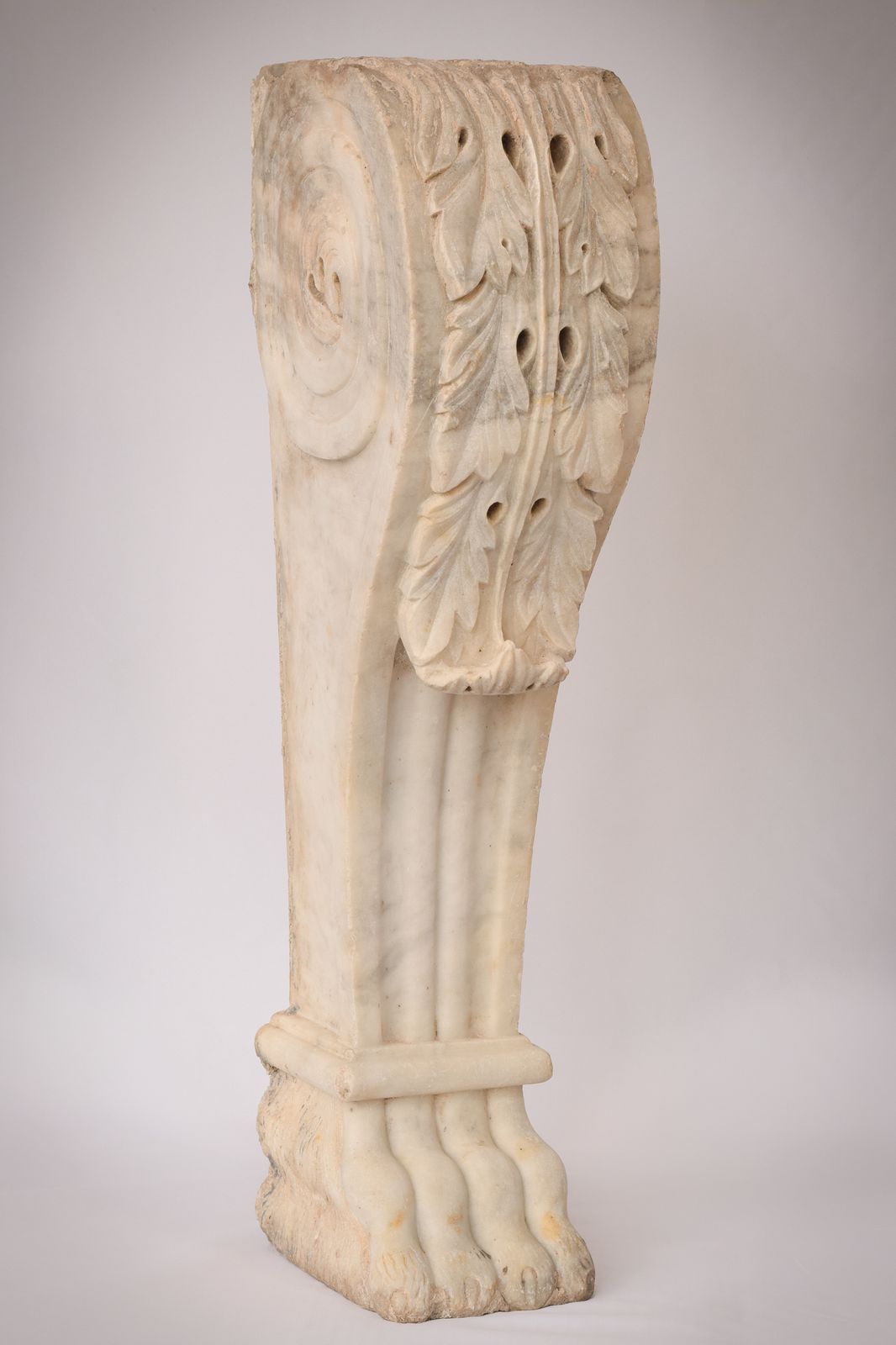 Antieke Marmeren Console, 19e Eeuw