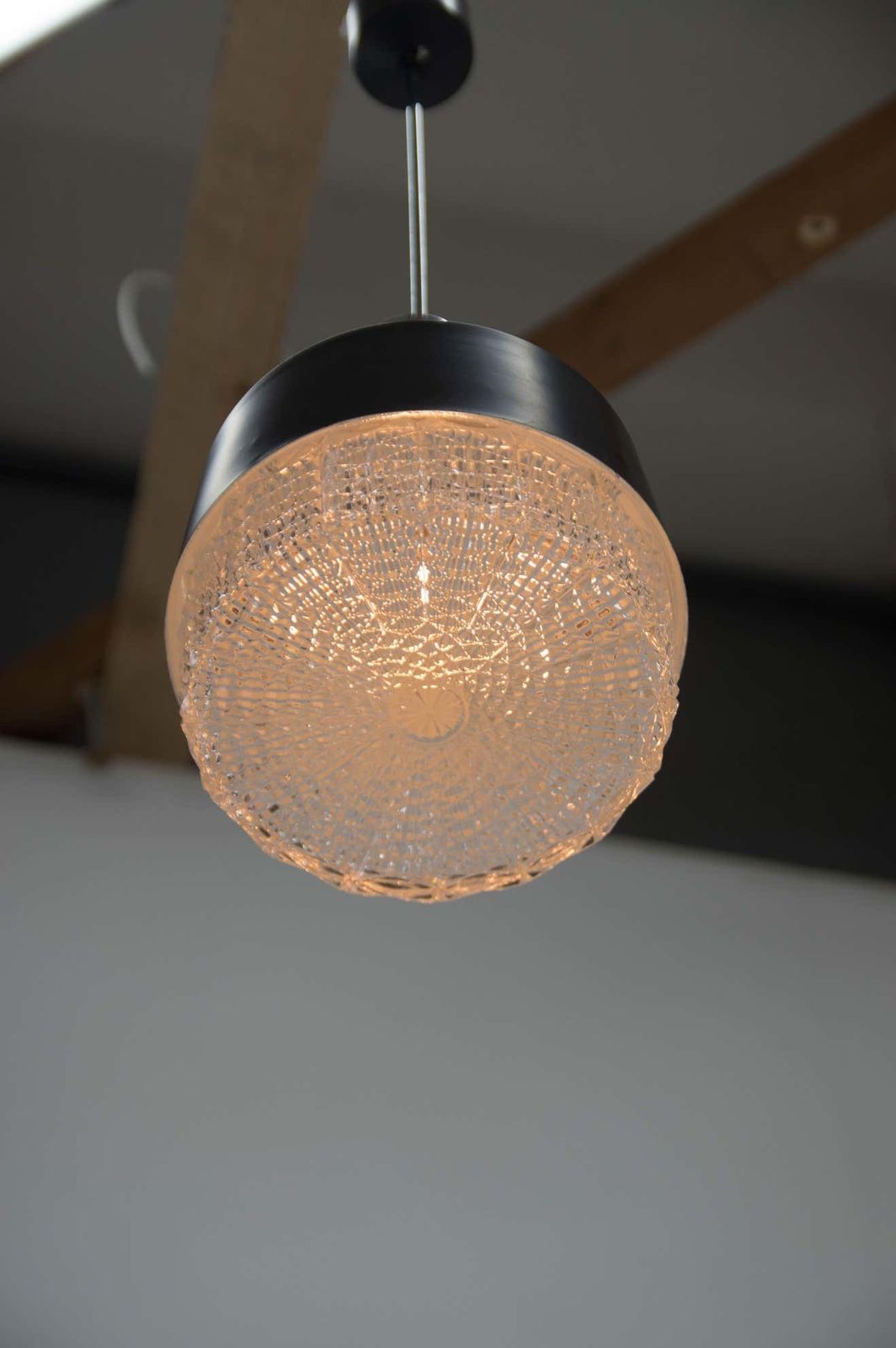 Mid Century Pendant By Napako, Czechoslovakia, 1970s photo Lighting