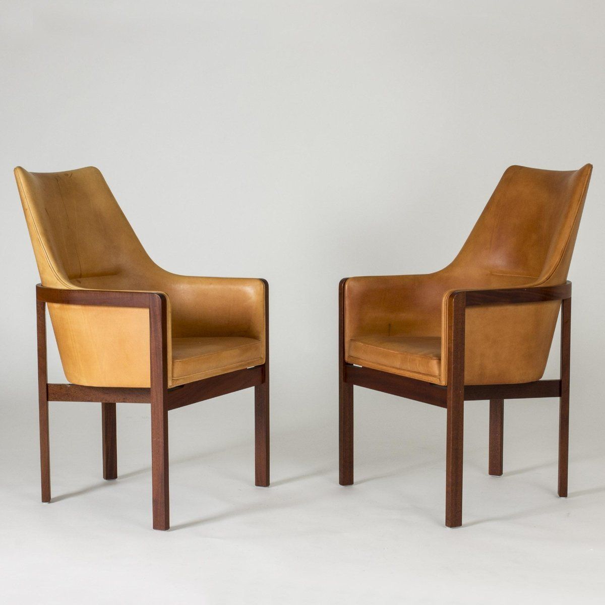 Armchairs By Bernt Petersen, Set Of 2