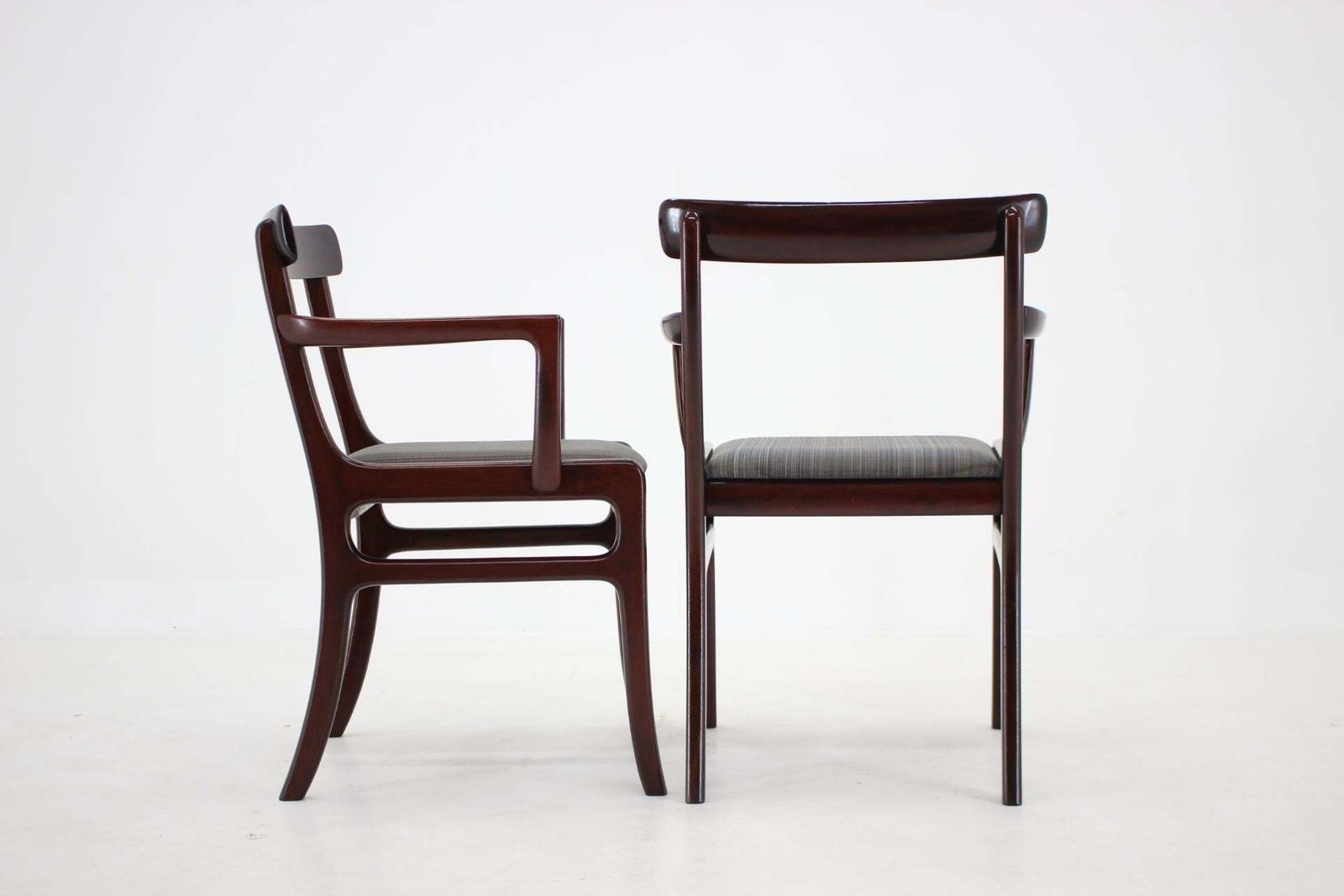 1950s Ole Wanscher Rungstedlund Chairs In Mahogany Denmark, Set Of 5 photo buy