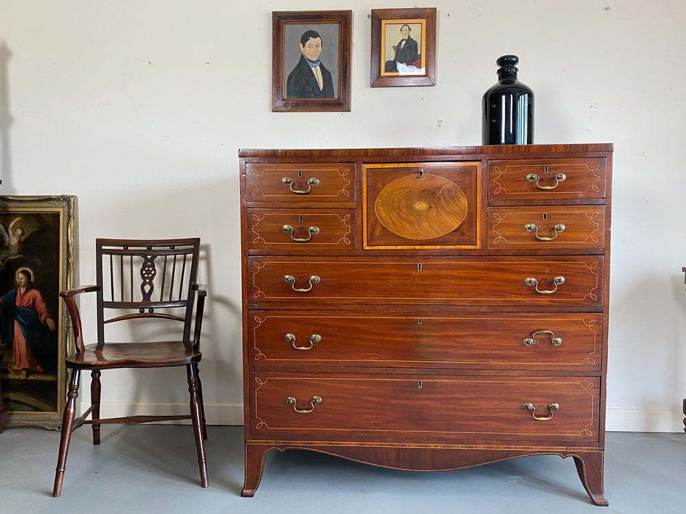 Scottish Chest Of Drawers, 19th Century