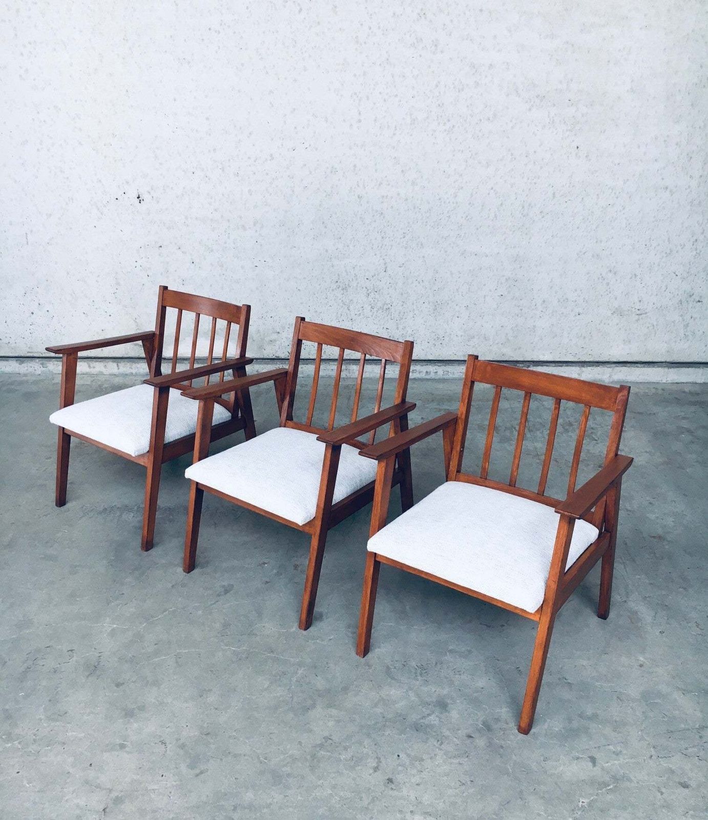 Mid Century Modern Dutch Design Fauteuil Set, Nederland, Ca. Jaren 1950 photo buy