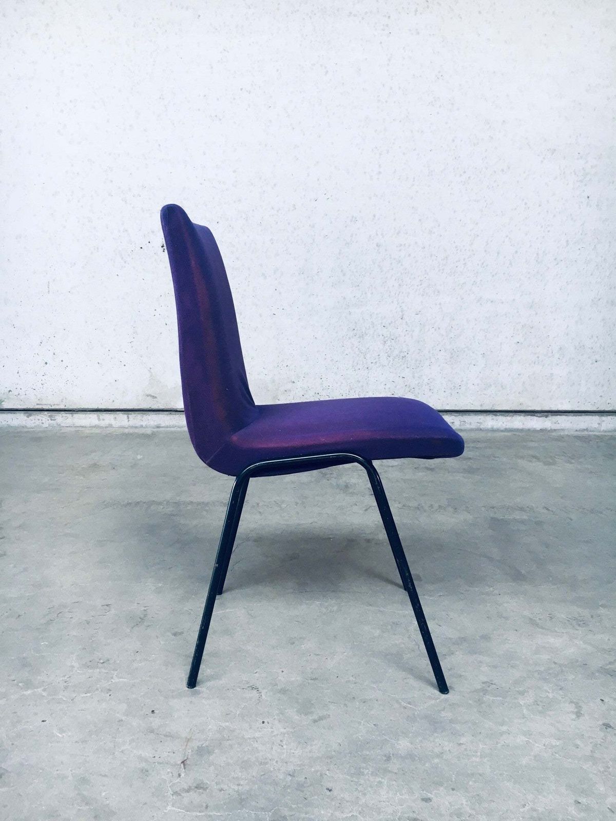 photo buy Midcentury Modern Design Robin Chair Set By Pierre Guariche For Meurop, Belgium 1950's