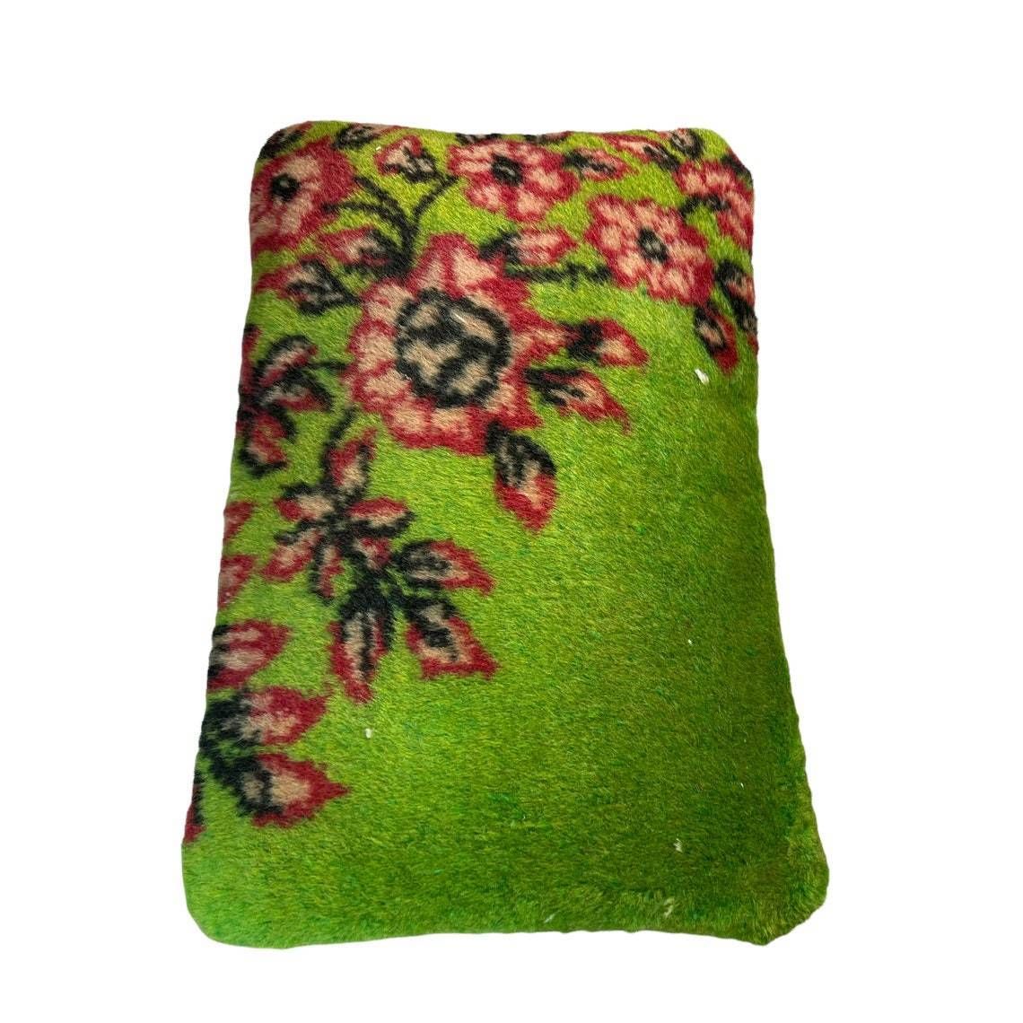 photo furniture 12'' X 20'' Vintage Hand Made Rug Cushion Cover, 30 X 50 Cm Decorative Rug Pillow Cover, Large Vintage Turkish Rug Cushion Cover