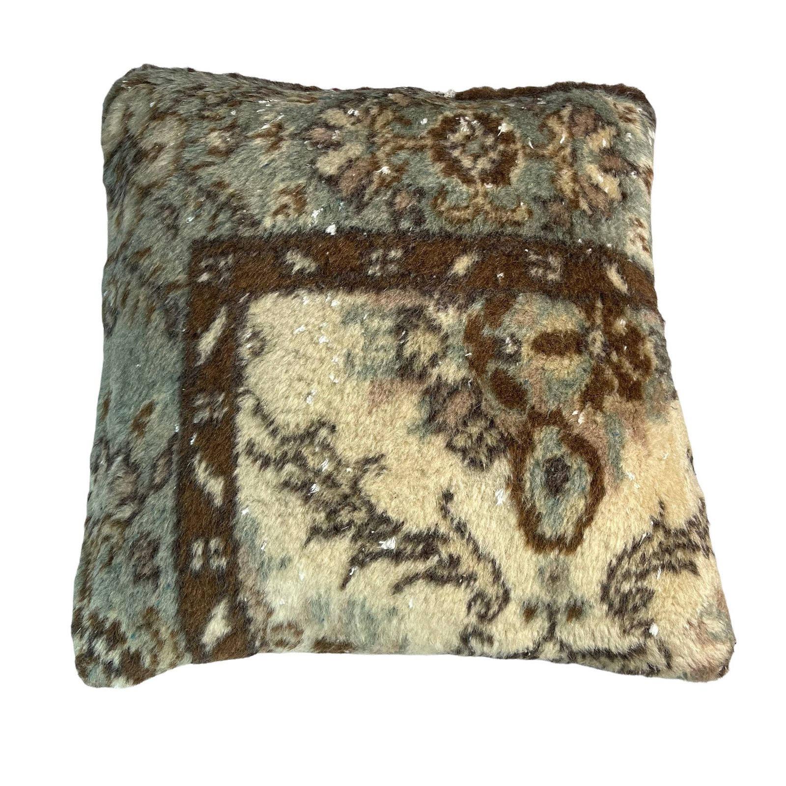 18'' X 18'' Vintage Handgemaakte Tapijtkussenhoes, 45 X 45 Cm Decoratieve Tapijtkussenhoes, Grote Vintage Turkse Tapijtkussenhoes photo buy