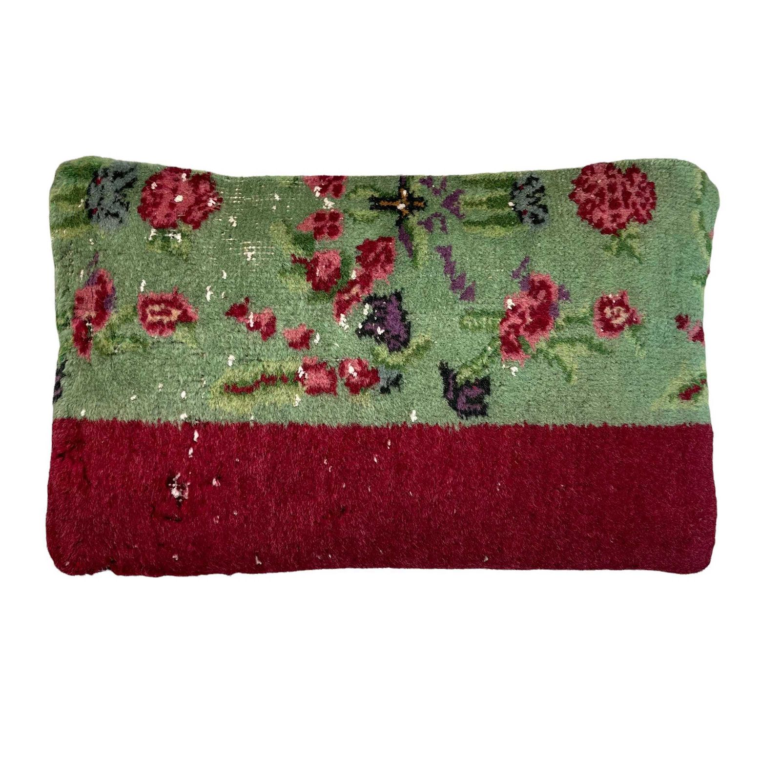 12'' X 20'' Vintage Hand Made Rug Cushion Cover, 30 X 50 Cm Decorative Rug Pillow Cover, Large Vintage Turkish Rug Cushion Cover photo buy