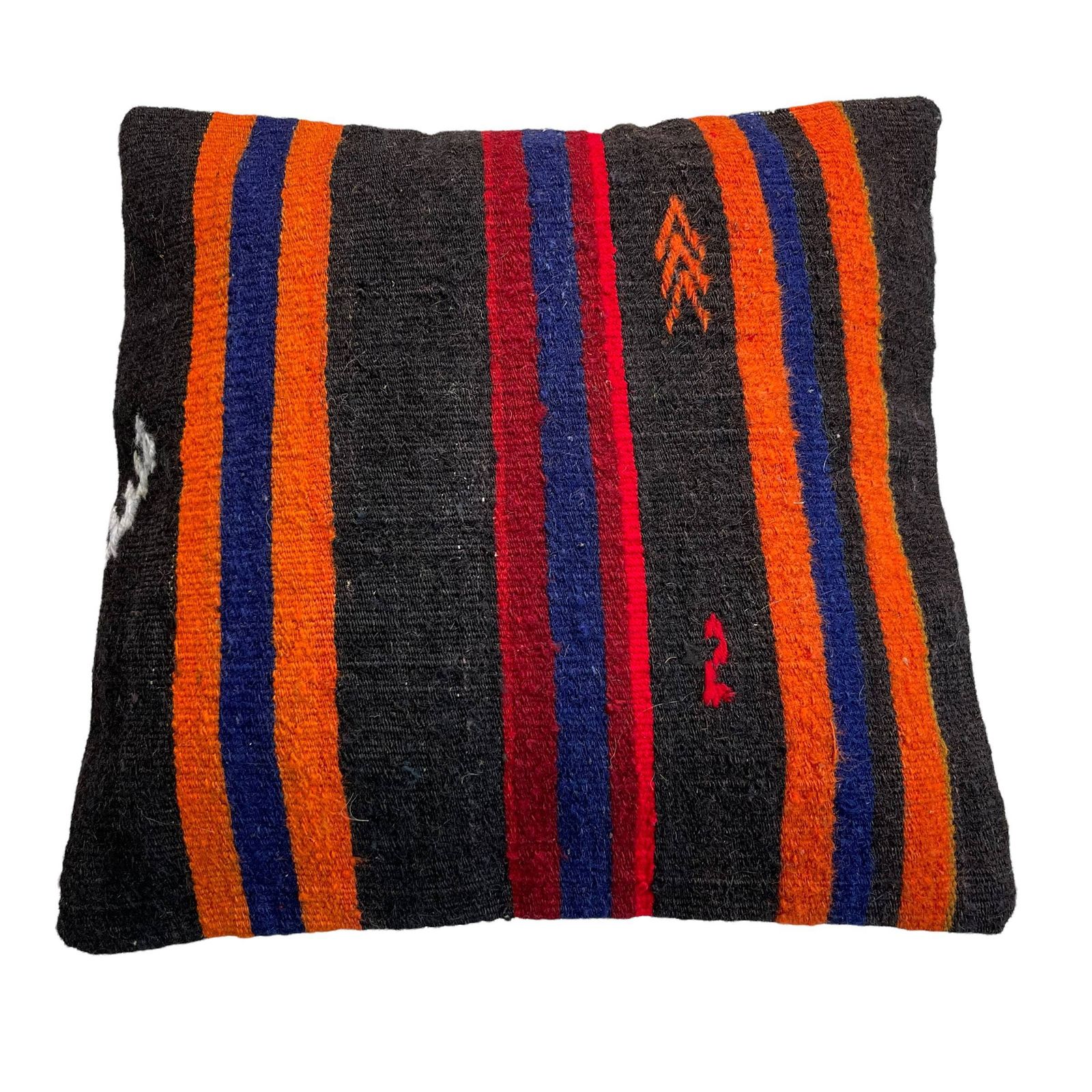 Kilim Pillow 40 X 40 Cm Tapis Kelim Kilim Pillow Cover Meditation Bench Kelim Teppich Boho Kilim Cushion Kilim Sofa Turkish Pillow photo Textiles