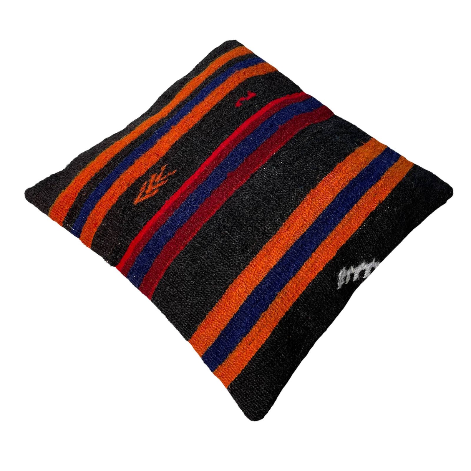 Kilim Pillow 40 X 40 Cm Tapis Kelim Kilim Pillow Cover Meditation Bench Kelim Teppich Boho Kilim Cushion Kilim Sofa Turkish Pillow photo 59.0
